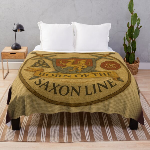 Item preview, Born of the Saxon Line • Saxon Heritage Crest Emblem designed and sold by fairmaiden7.