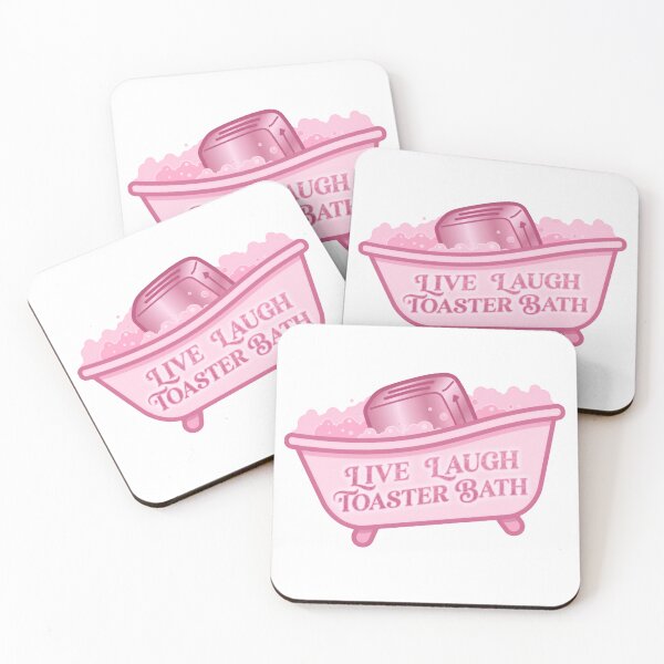 Item preview, Live Laugh Toaster Bath Overloaded Sink Shower Disaster Bomb designed and sold by SkeletonsDanger.