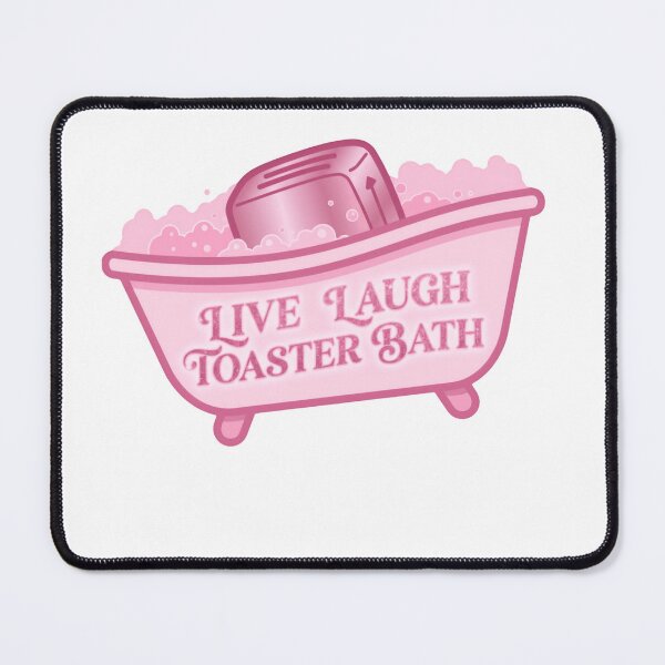 Item preview, Live Laugh Toaster Bath Overloaded Sink Shower Disaster Bomb designed and sold by SkeletonsDanger.