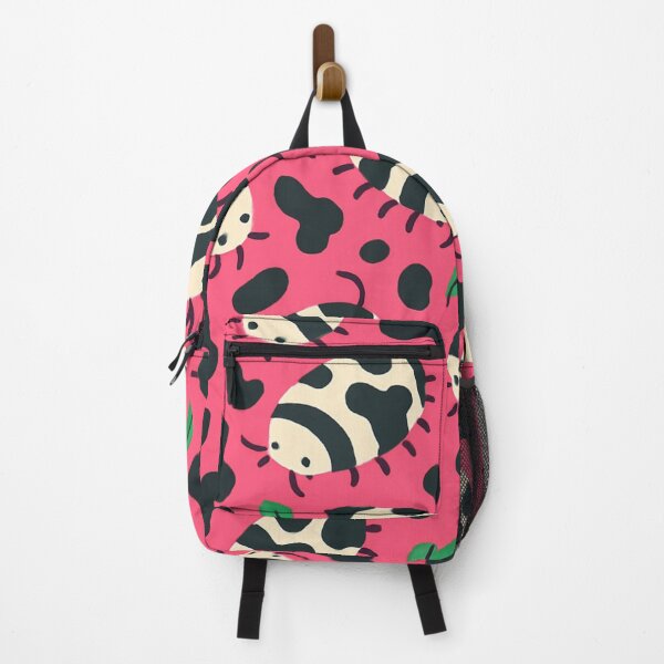 Item preview, Hot Pink Dairy Cow Isopod Pattern - Kawaii Roly-Poly Surface Design designed and sold by KANSIREE 4195.