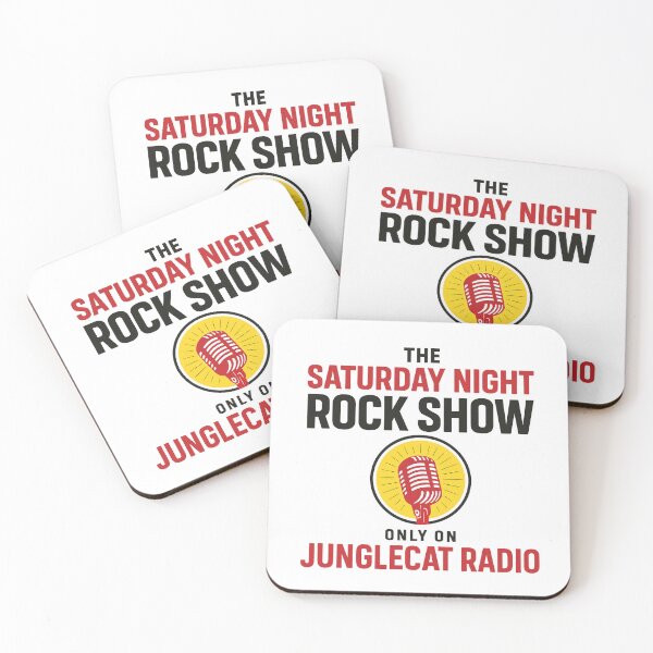 Item preview, The Saturday Night Rock Show – 80s Rock Radio Design designed and sold by JungleCatRadio.