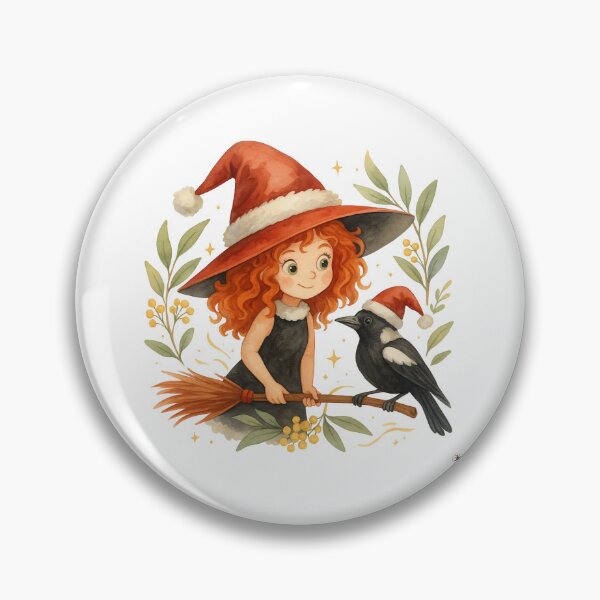Item preview, Winnie Witchling and Molly Magpie designed and sold by AngesStudio.