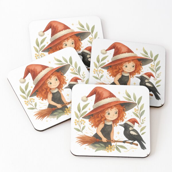 Item preview, Winnie Witchling and Molly Magpie designed and sold by AngesStudio.