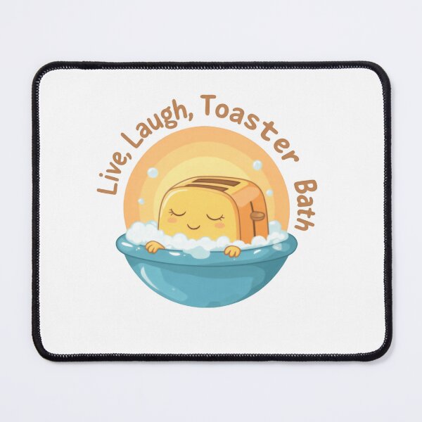 Item preview, Live Laugh Toaster Bath Shower Overflow Crisis Situation Bomb designed and sold by SkeletonsDanger.