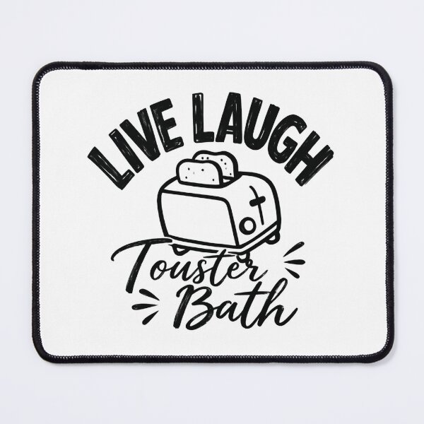 Item preview, Live Laugh Toaster Bath Sloshing Water Bathroom Madness Bomb designed and sold by SkeletonsDanger.