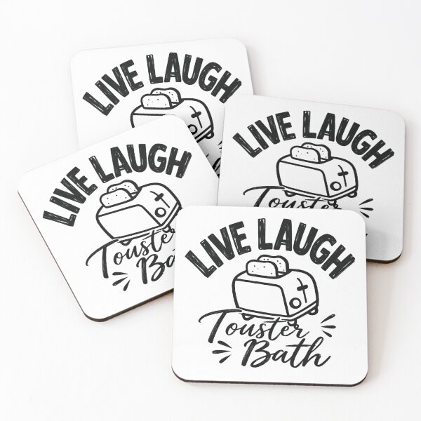 Item preview, Live Laugh Toaster Bath Sloshing Water Bathroom Madness Bomb designed and sold by SkeletonsDanger.