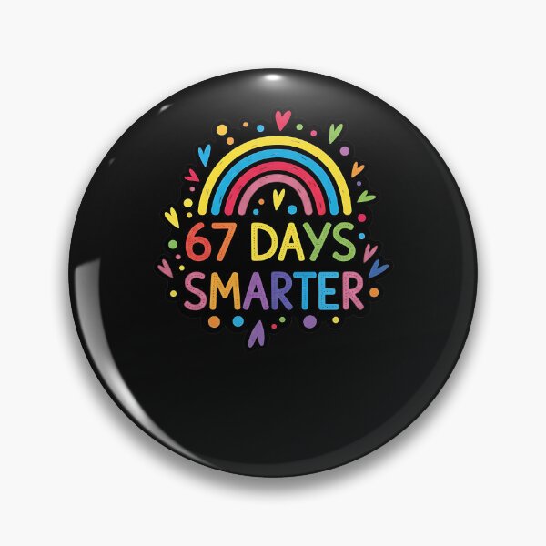 Item preview, 67 Days Smarter Rainbow 67Th Day Of School Boy Girls designed and sold by facegm.