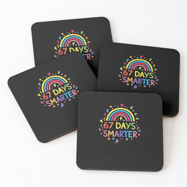 Item preview, 67 Days Smarter Rainbow 67Th Day Of School Boy Girls designed and sold by facegm.