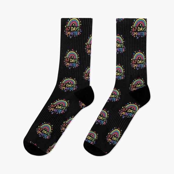 Item preview, 67 Days Smarter Rainbow 67Th Day Of School Boy Girls designed and sold by facegm.