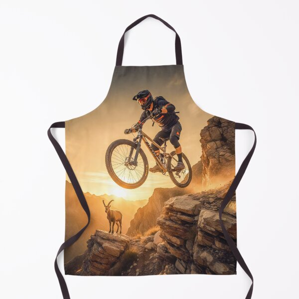 Item preview, Downhill MTB Adventure: Sunset Jump with Mountain Goat. designed and sold by Hinson MTB Visuals.