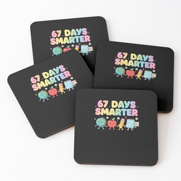 Item preview, 67 Days Smarter Shirts Six Seven Kids Students Teacher designed and sold by facegm.