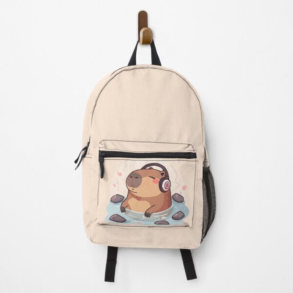 Item preview, Relaxing Capybara Zen Art – Cute Chill Animal Illustration for Aesthetic Vibes designed and sold by Aziz141.