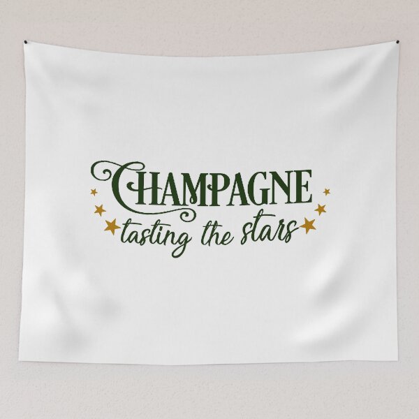 Item preview, Champagne; Tasting The Stars; designed and sold by StickerApe.