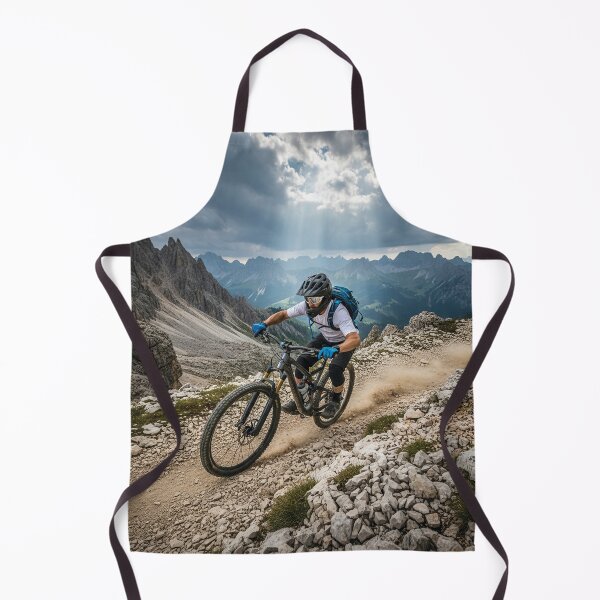 Item preview, Extreme Mountain Biking on Rocky Alpine Trails – Adventure Cycling Artwork. designed and sold by Hinson MTB Visuals.