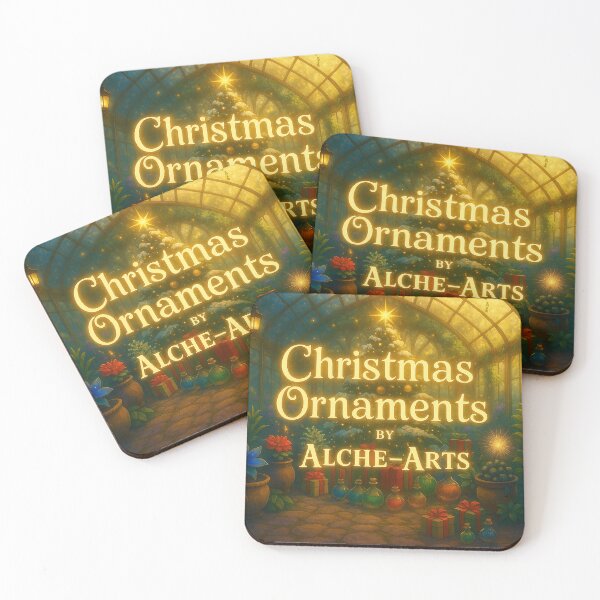 Item preview, Christmas Ornaments by Alche-Arts | Fantasy Holiday Sticker Collection designed and sold by AlcheArtsStudio.