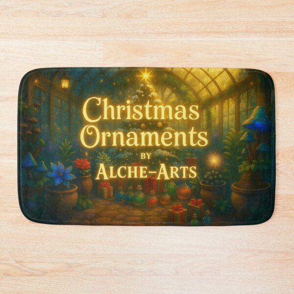 Item preview, Christmas Ornaments by Alche-Arts | Fantasy Holiday Sticker Collection designed and sold by AlcheArtsStudio.
