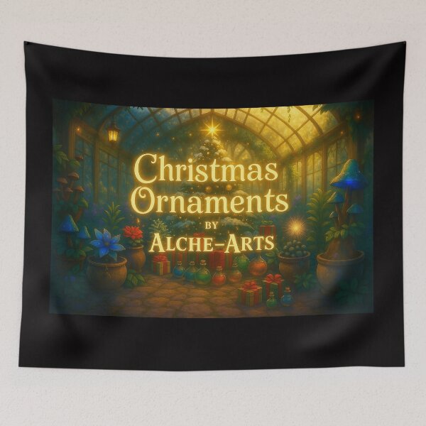 Item preview, Christmas Ornaments by Alche-Arts | Fantasy Holiday Sticker Collection designed and sold by AlcheArtsStudio.