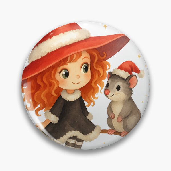 Item preview, Winnie Witchling and Penny Possum designed and sold by AngesStudio.