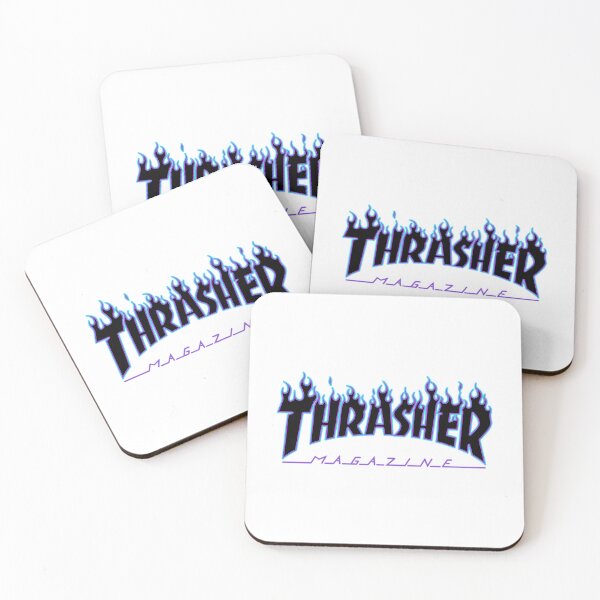 Item preview,  The Black Flamed Thrasmag With Purple And Blue Outlines designed and sold by winter-harta.