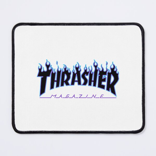 Item preview, The Black Flamed Thrasmag With Purple And Blue Outlines designed and sold by winter-harta.