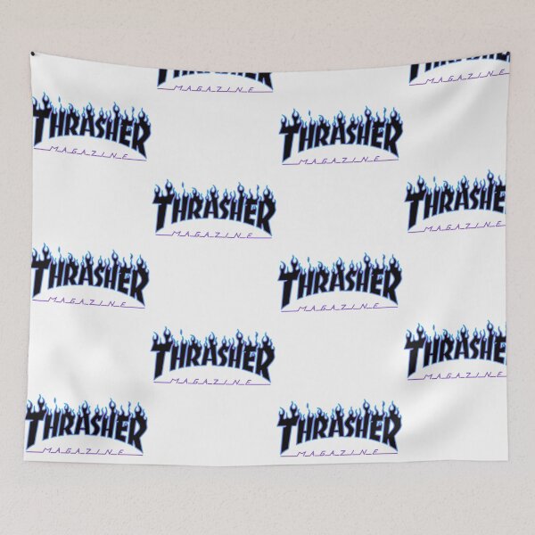 Item preview,  The Black Flamed Thrasmag With Purple And Blue Outlines designed and sold by winter-harta.