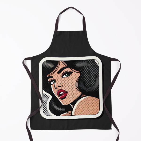 Item preview, Lichtenstein-Inspired Pop Art Print designed and sold by PinUpPizzazz.