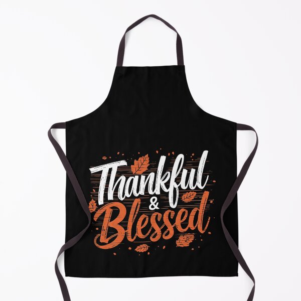 Item preview, Thankful & Blessed - Rustic Fall Thanksgiving Typography designed and sold by flagshiptee.