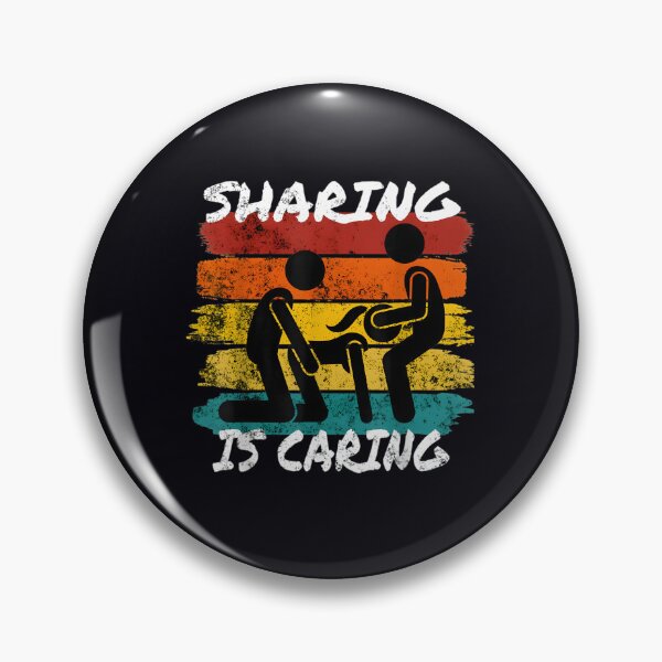 Item preview, Sharing Is Caring Threesome Sex Polyamory Gifts Swingers designed and sold by ltjegrgmzj33.