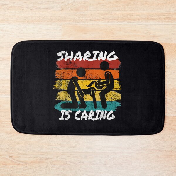 Item preview, Sharing Is Caring Threesome Sex Polyamory Gifts Swingers designed and sold by ltjegrgmzj33.