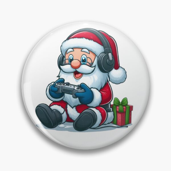 Item preview, Santa Claus Gamer - Christmas Gifts Video Games designed and sold by Bogologo.