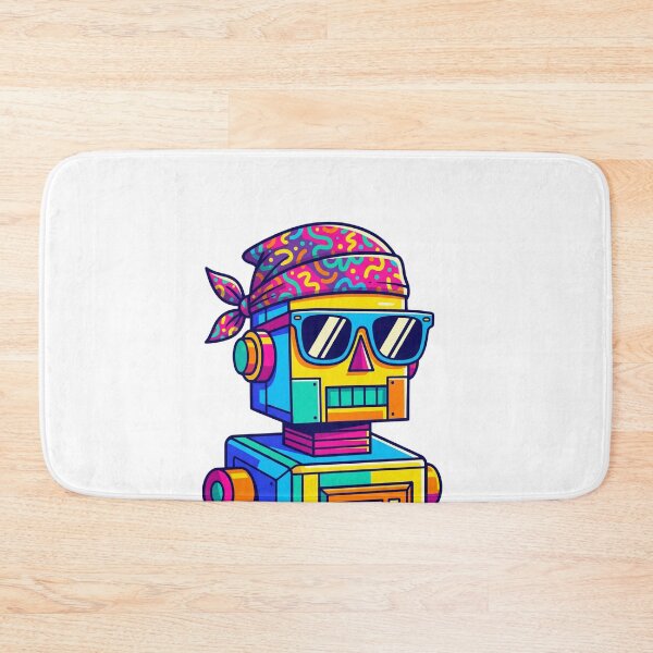 Item preview, Cool Retro Robot designed and sold by GenzShoppingHub.