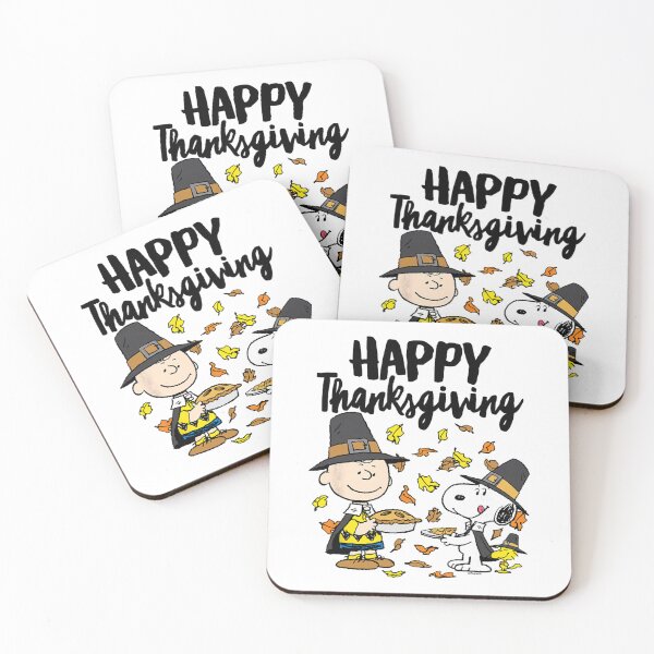 Item preview, Peanuts Thanksgiving Autumn Feast – Cute Fall Holiday Illustration designed and sold by Teresa Kamden.