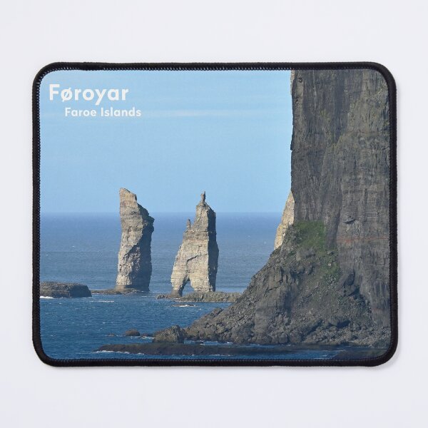 Item preview, Faroe Islands, Risin and Kellingin, two sea cliffs. Original photography designed and sold by studio838.