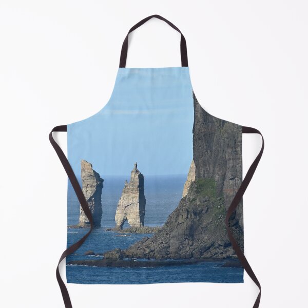 Item preview, Faroe Islands, Risin and Kellingin, two sea cliffs. Original photography designed and sold by studio838.