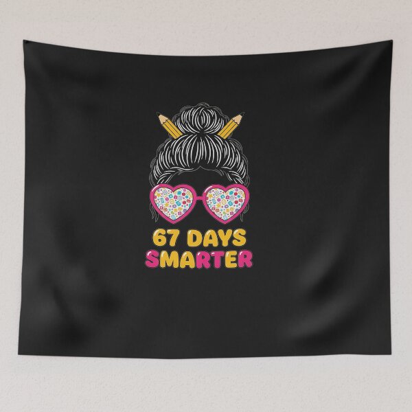 Item preview, 67Th Day Of School Girls designed and sold by diyoor.