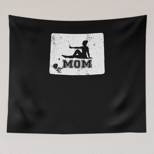 Item preview, Wyoming Gymnastics Mom Shirt Women Gymnastics Shirt designed and sold by shoppzee.