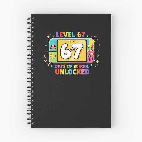 Item preview, 67Th Day Of School Level 67 Days Of School Unlocked Gamer designed and sold by diyoor.