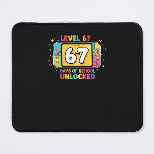 Item preview, 67Th Day Of School Level 67 Days Of School Unlocked Gamer designed and sold by diyoor.