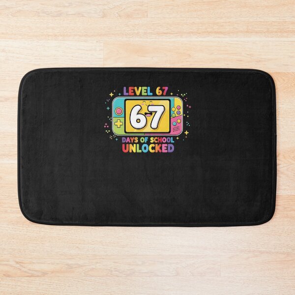 Item preview, 67Th Day Of School Level 67 Days Of School Unlocked Gamer designed and sold by diyoor.