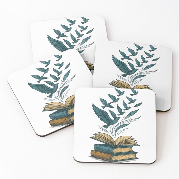 Item preview, Library Wings - A Flock of Stories Taking Flight designed and sold by Ataqhin.
