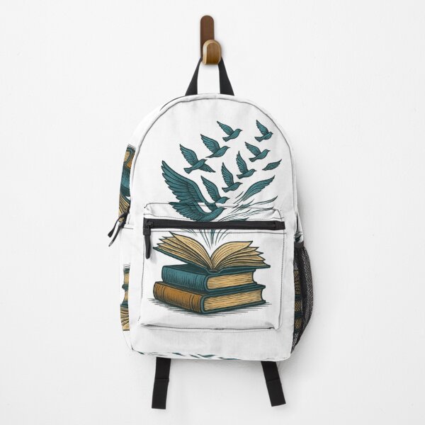 Item preview, Library Wings - A Flock of Stories Taking Flight designed and sold by Ataqhin.