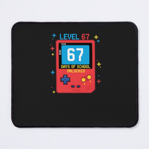 Item preview, 67Th Day Of School Level 67 Days Of School Unlocked Gamer designed and sold by diyoor.