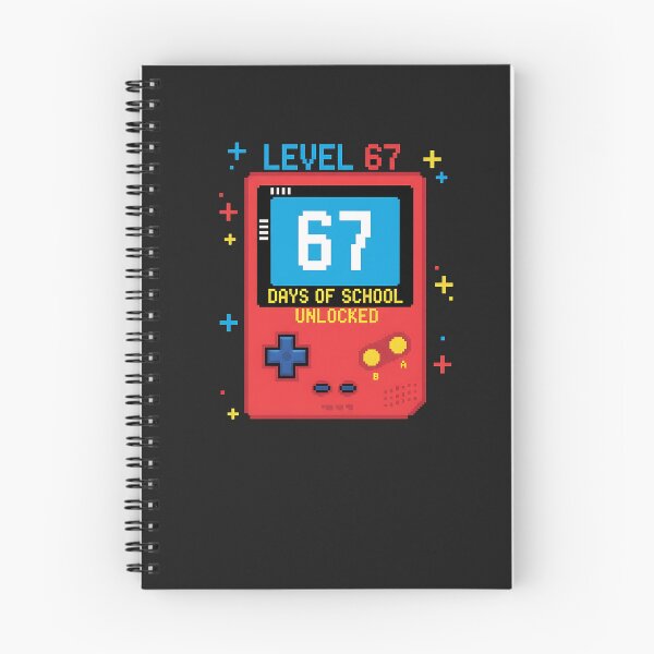 Item preview, 67Th Day Of School Level 67 Days Of School Unlocked Gamer  designed and sold by diyoor.