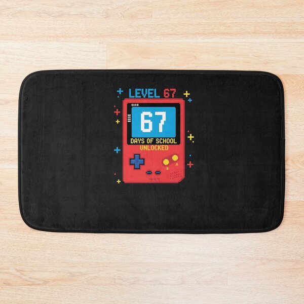 Item preview, 67Th Day Of School Level 67 Days Of School Unlocked Gamer  designed and sold by diyoor.