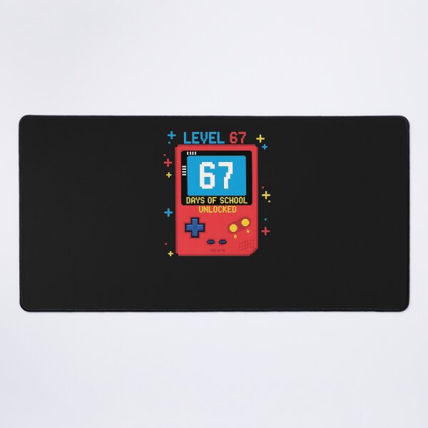 Item preview, 67Th Day Of School Level 67 Days Of School Unlocked Gamer designed and sold by diyoor.