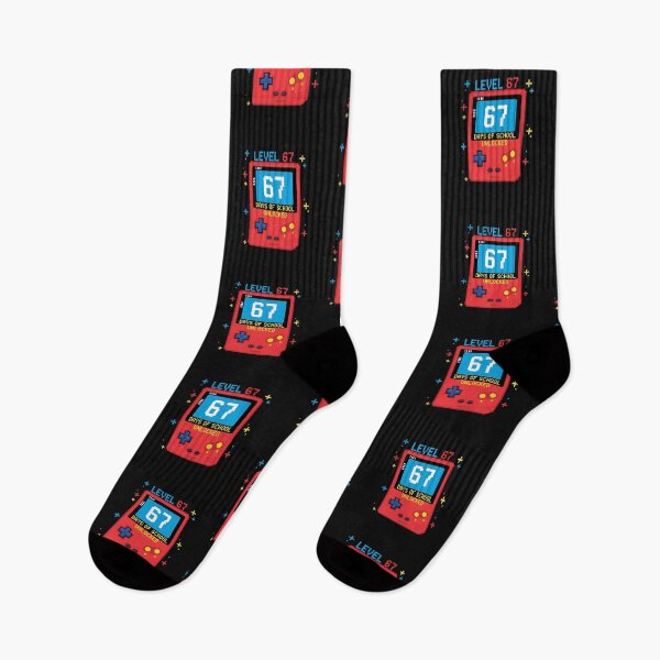 Item preview, 67Th Day Of School Level 67 Days Of School Unlocked Gamer  designed and sold by diyoor.