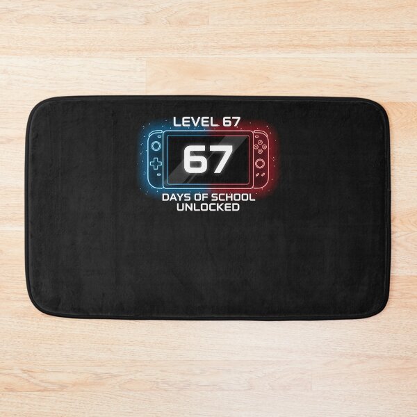 Item preview, 67Th Day Of School Level 67 Days Of School Unlocked Gamer designed and sold by diyoor.