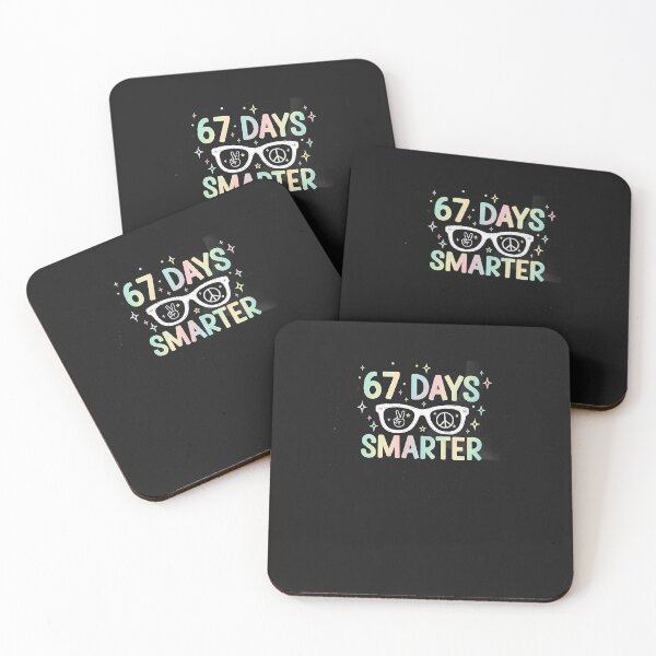 Item preview, 67Th Day Of School Shirt 67 Days Smarter Teacher Boys Girls  designed and sold by diyoor.