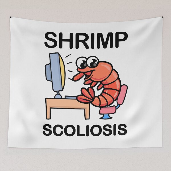 Item preview, Cute Shrimp Gamer at Computer Tee designed and sold by LashondaGreen89.