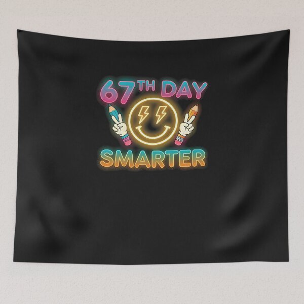 Item preview, 67Th Day Of School Shirt 67 Days Smarter Teacher Boys Girls designed and sold by diyoor.